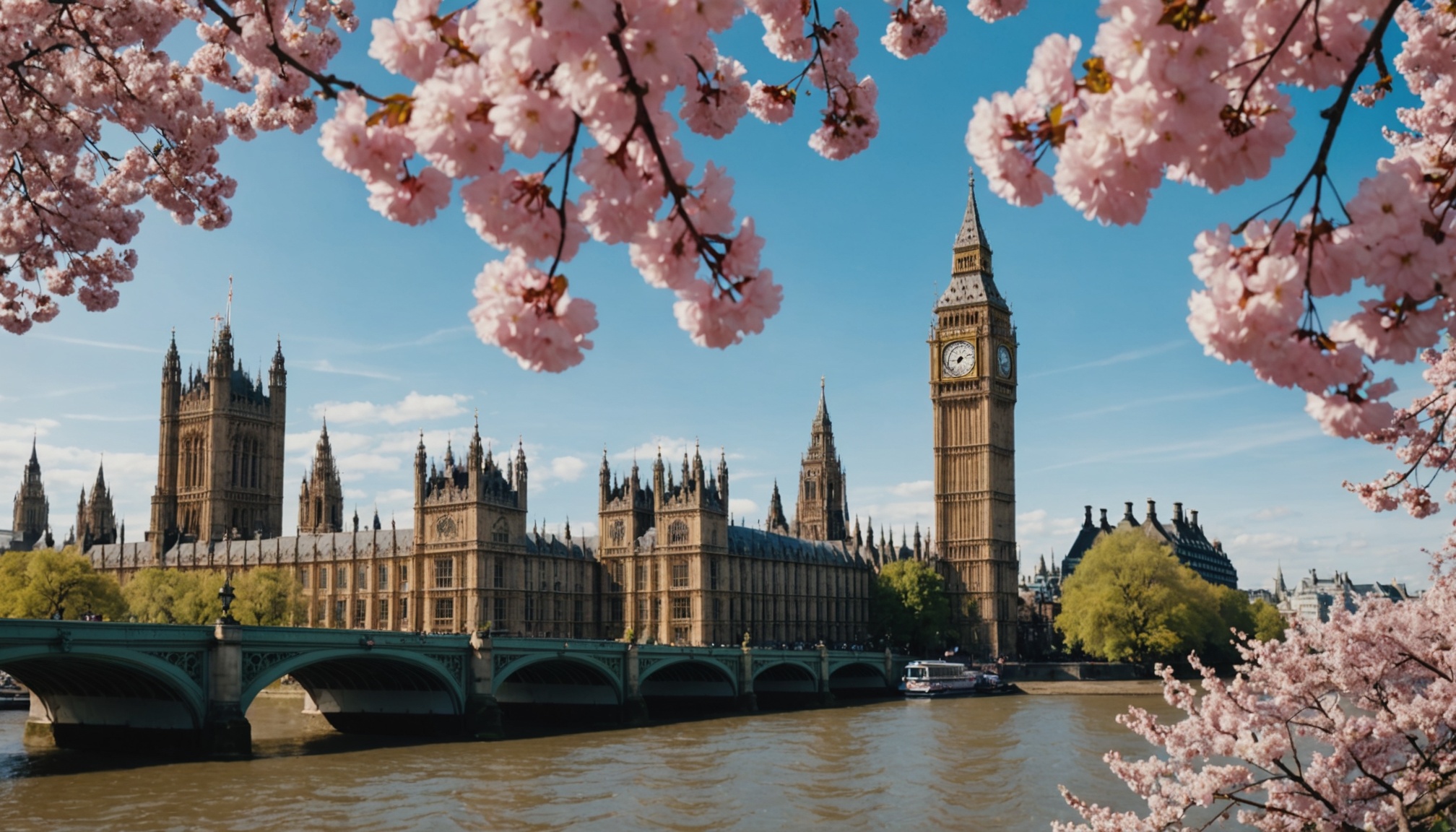 【英国桜紀行】ロンドン名所と知られざる物語、感動の絶景を求めて