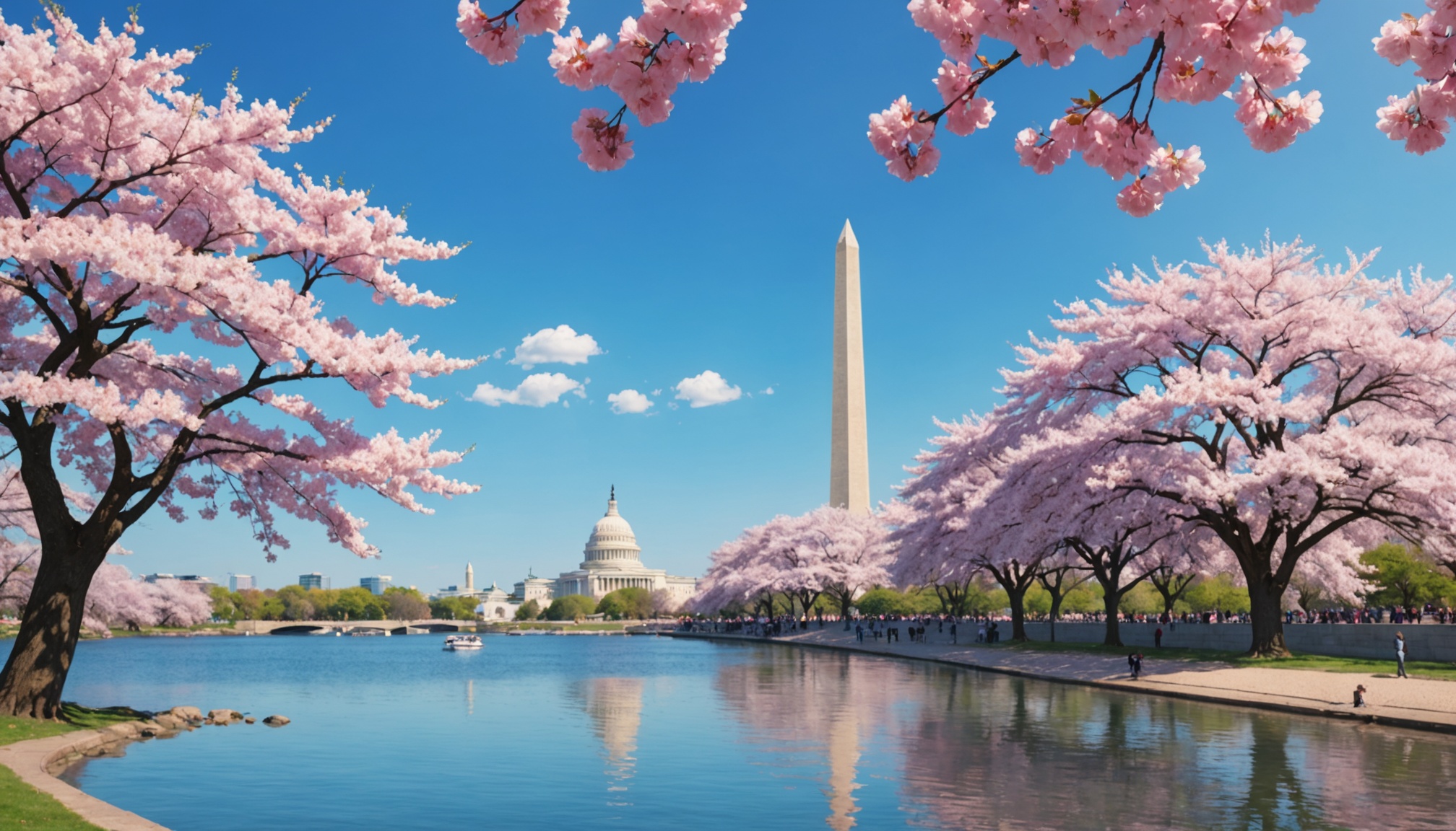 【歴史秘話】アメリカを魅了した桜の物語：ワシントンを彩る、日米友好の象徴