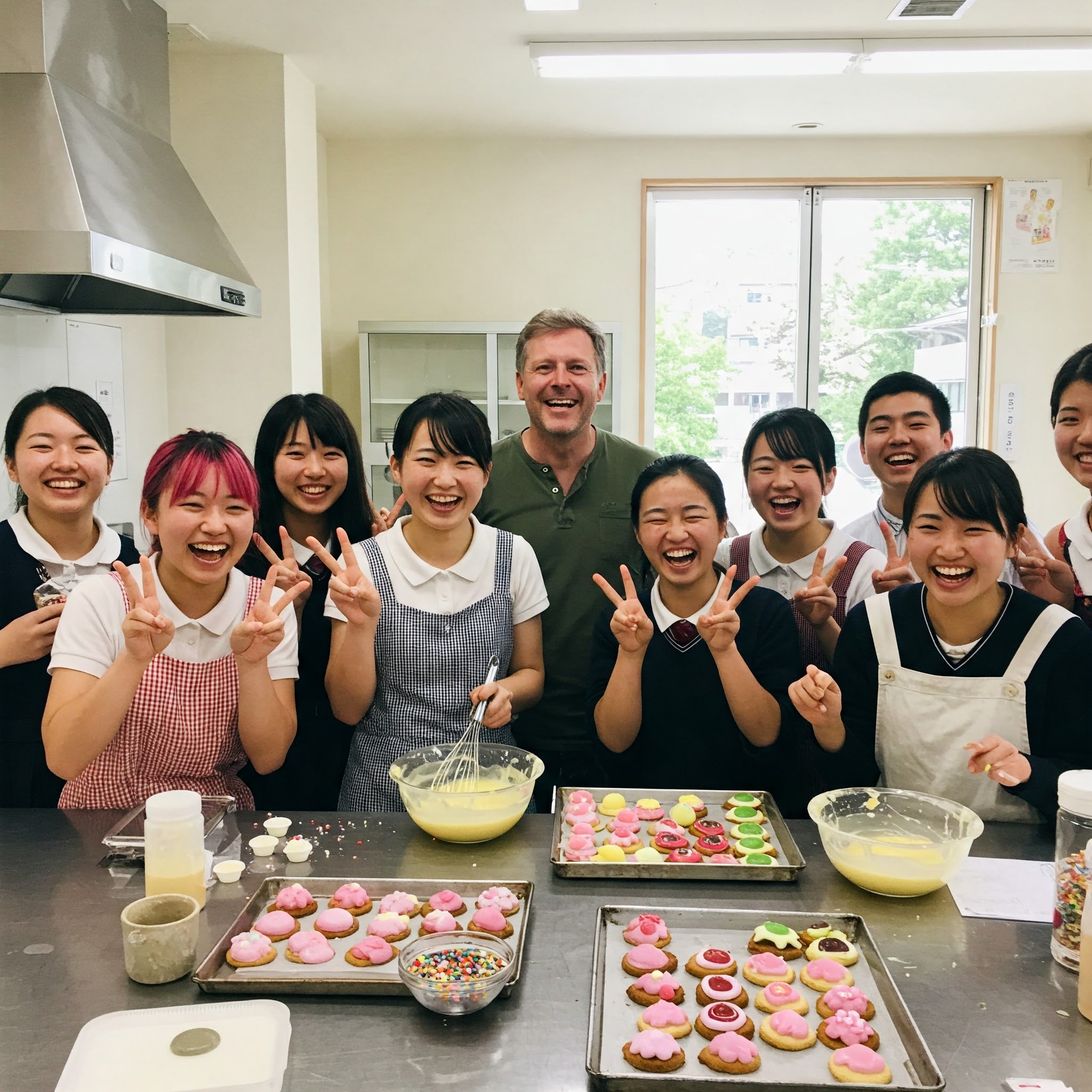 【スイーツで繋がる国際交流】教室で簡単！世界のスイーツレシピと文化体験 – 感動の交流ストーリー