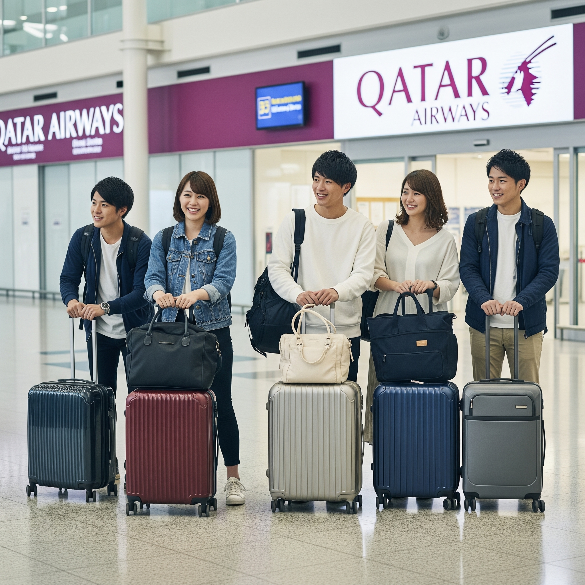 カタール航空で賢く海外旅行!機内持ち込みキャリーケースと完璧パッキング術