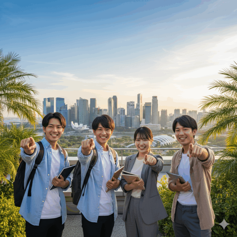 シンガポール短期留学でグローバル人材へ！