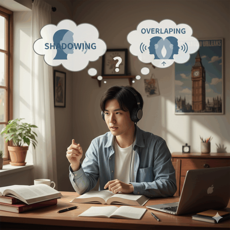 シャドーイングとオーバーラッピングどっちが上達に効果的？