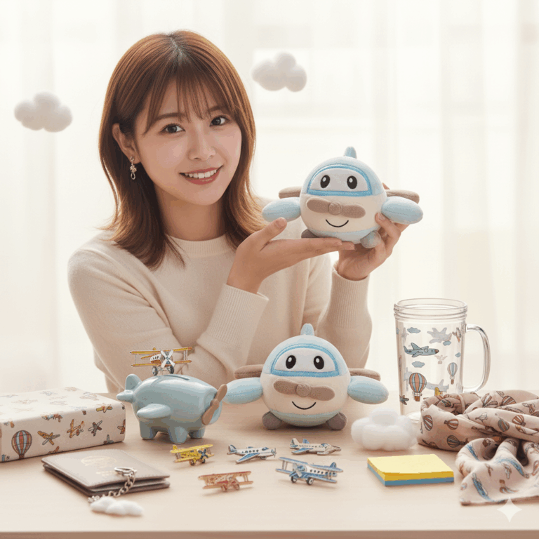 かわいい飛行機グッズ大特集！人気の雑貨＆小物ランキング