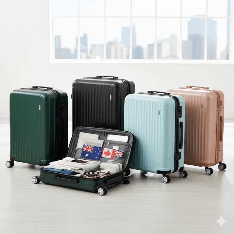 2025年最新ワーホリ向けスーツケース人気ランキング