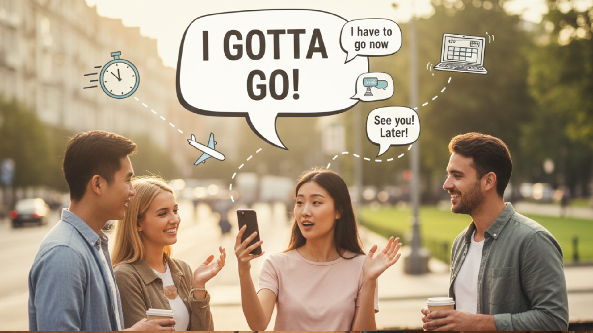 ネイティブ流「もう行かなくちゃ」の英語スラング完全ガイド