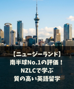 【NZ】南半球No.1の評価！NZLCで学ぶ質の高い英語留学