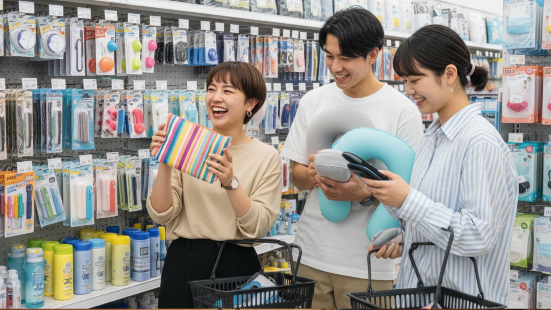 飛行機の旅が快適に!100均で買える便利トラベルグッズ特集