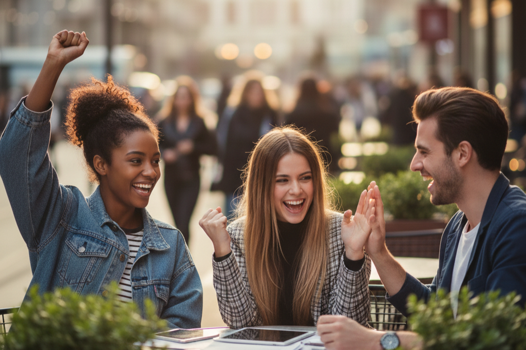 英語で「やったぁ！」は何て言う？最新スラングと例文特集