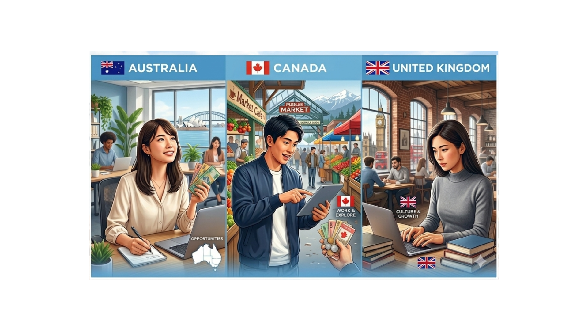 ワーキングホリデーにおすすめの国は？人気国の魅力と選び方を徹底解説