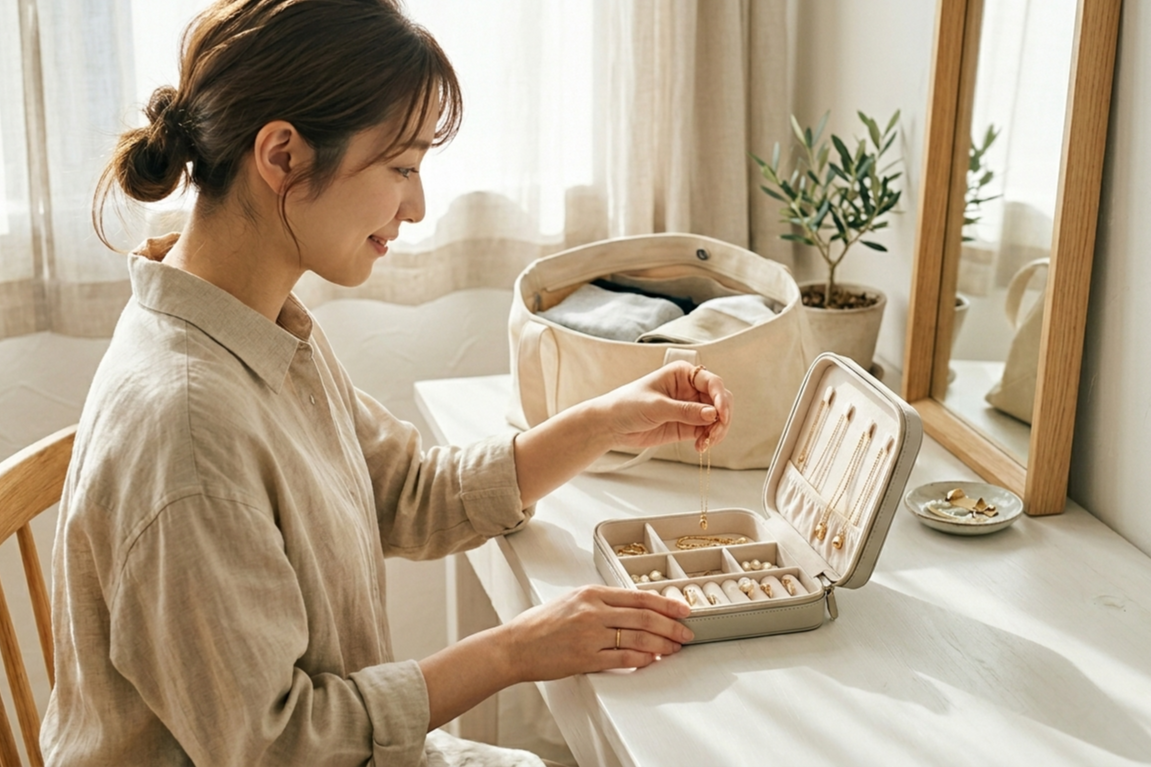 旅行用ジュエリーケース無印が人気の秘密を徹底解説！