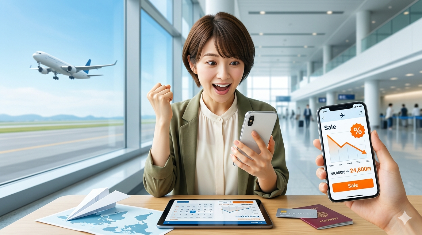 航空券を安く買う知恵袋！予約・購入の裏ワザ大公開