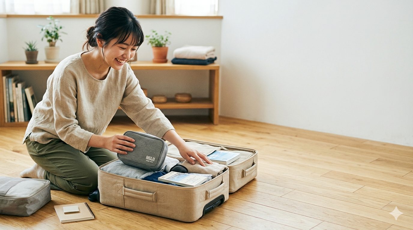 無印良品と100均で賢く準備！留学必須＆便利グッズ総まとめ