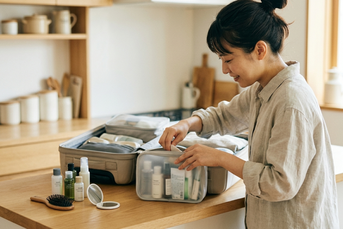 無印良品で叶える！留学・機内持ち込み快適グッズ特集