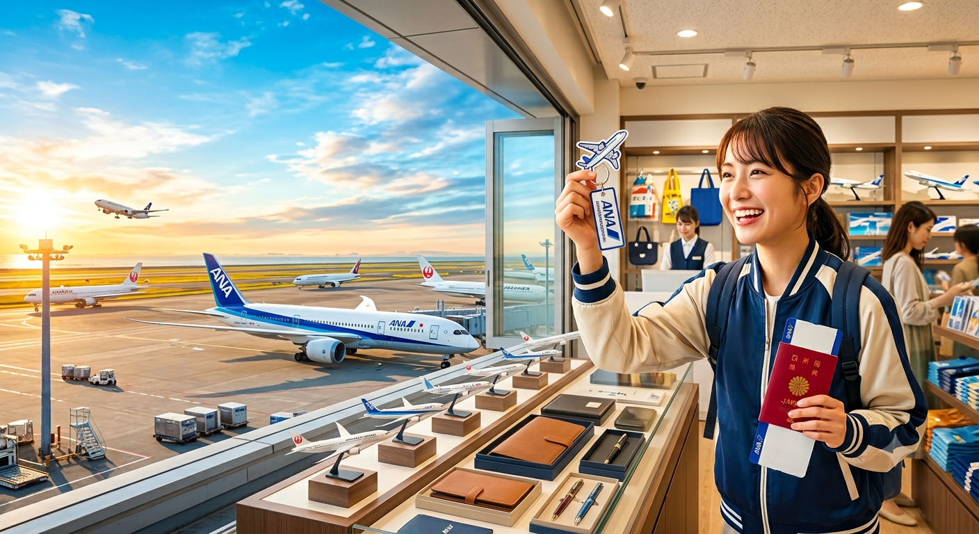 飛行機グッズ専門店徹底ガイド!東京から通販まで